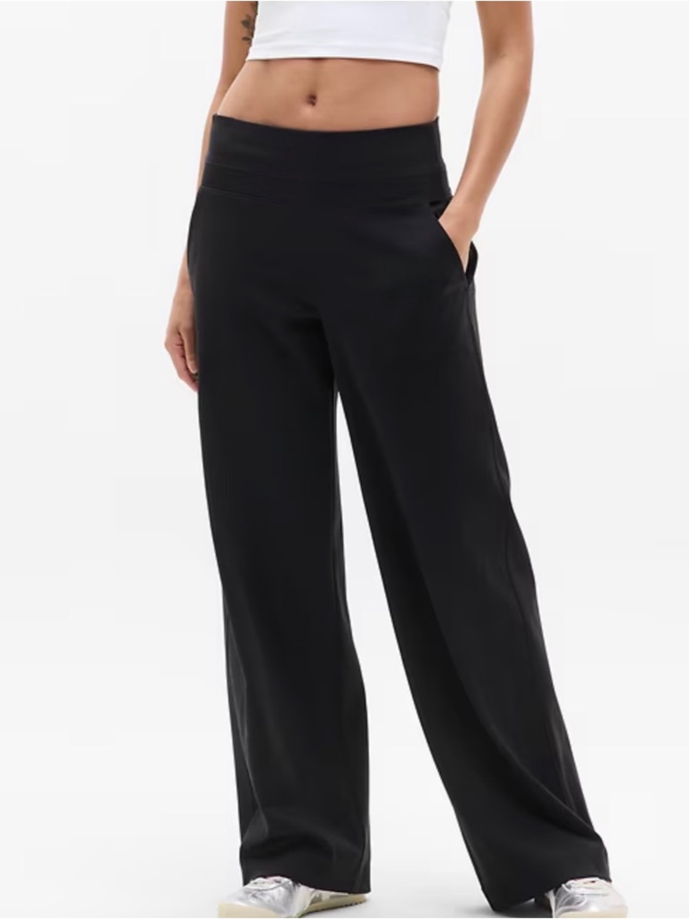 Athleta Venice High Rise Wide Leg Pant 🖤